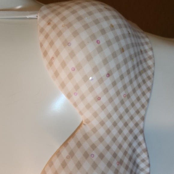 Victorias Secret Tan/White Gingham Seamless Bra (0690) - Picture 2 of 5
